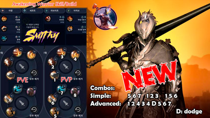 Awakening Warrior in Black Desert Mobile
