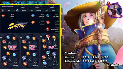 WITCH Ascension BUILDS Black Desert Mobile