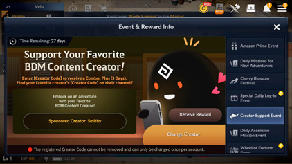 Event Support Content Creator
