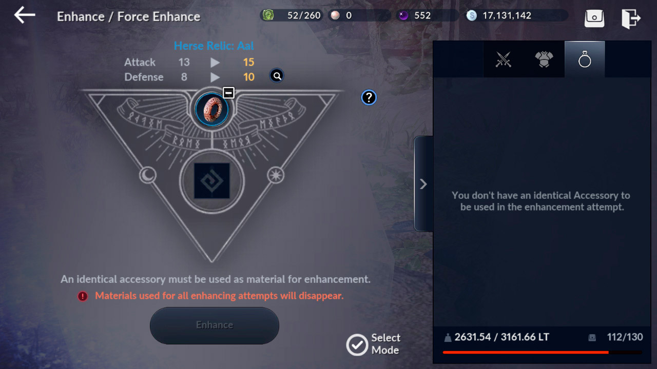 How much does Relics Recovery